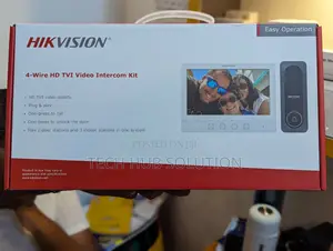 Hikvision 4-Wire Hd-Tvi Video Intercom Kit