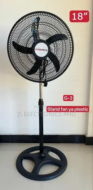 Goodvision Stand Fan Ya Kusimama Size 18 Zipo Dukani Piga Simu