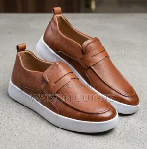 Men's Leather Sneakers or Shoes Totally Nice