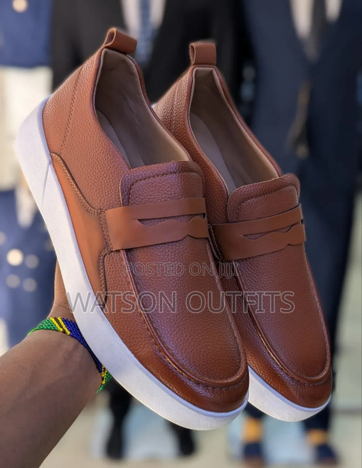 Men's Leather Sneakers or Shoes Totally Nice