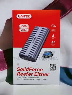 Unitek Solidforce Usb-C M.2 Nvme SSD Enclosure 10gbps Uasp