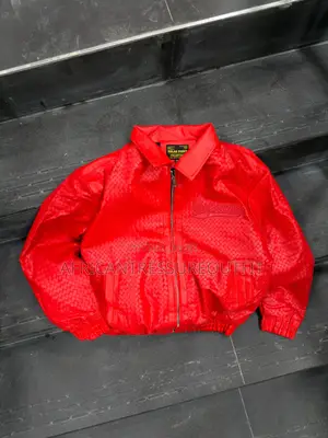 Supreme Leather Jackets Studed Logo Collection Available