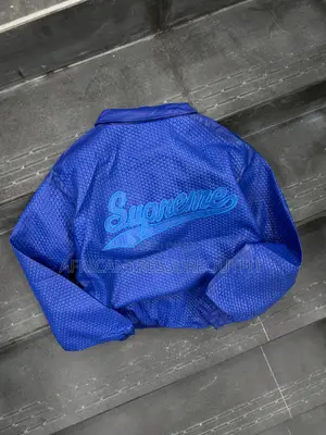 Supreme Leather Jackets Studed Logo Collection Available