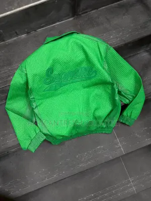 Supreme Leather Jackets Studed Logo Collection Available