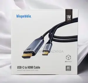 Blupebble Usb-C to Hdmi Cable 1m 60hz Braided Aluminum