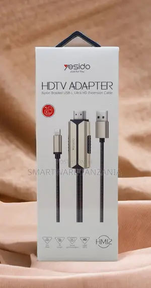 Yesido Lightning to Hdmi HDTV Adapter 1080p Braided 2m Ios