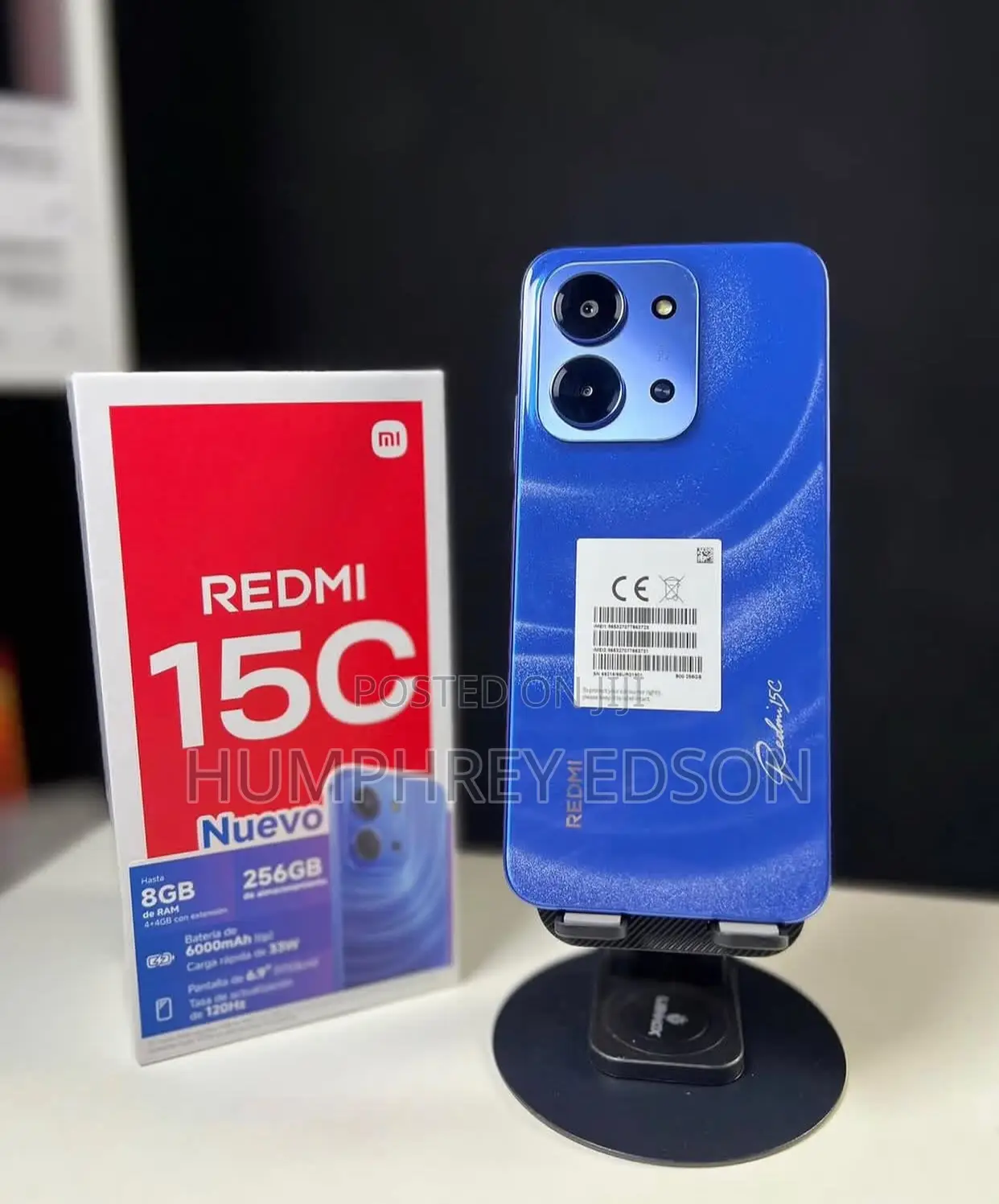 New Xiaomi Redmi 15C 4G 128 GB Blue
