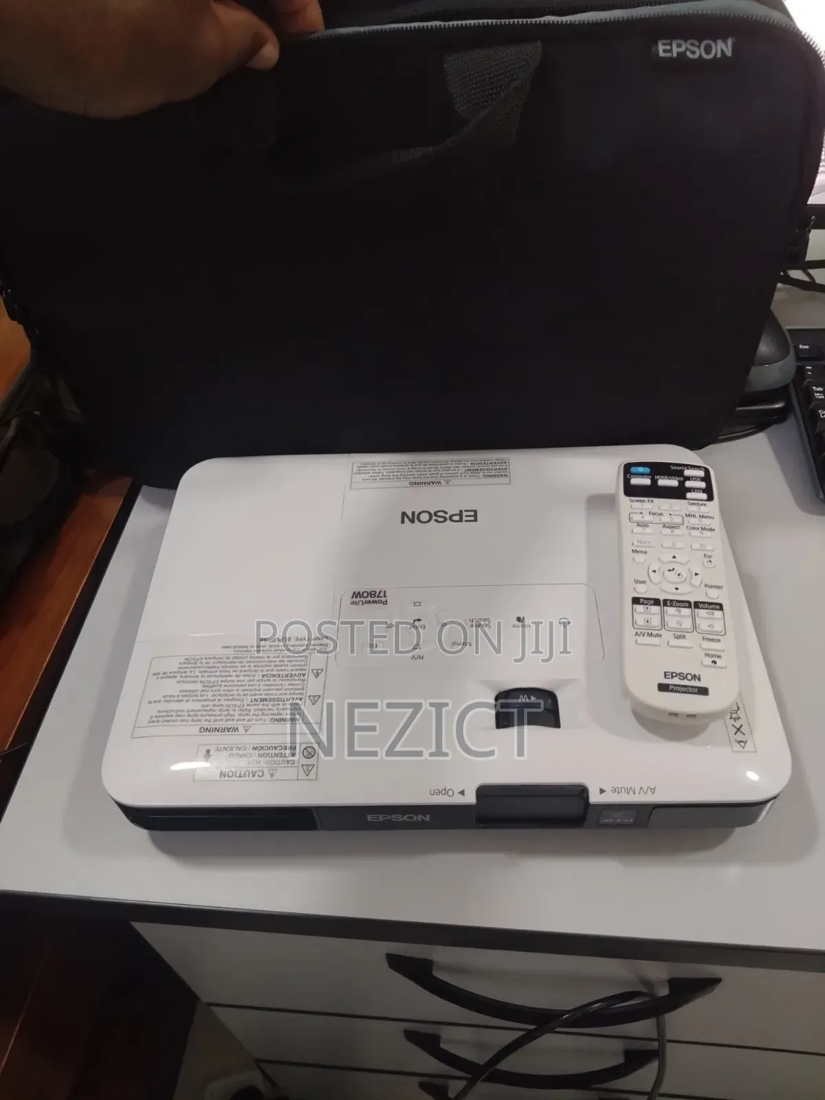 The Epson Powerlite 1780w (Model: H795a / V11h795020)