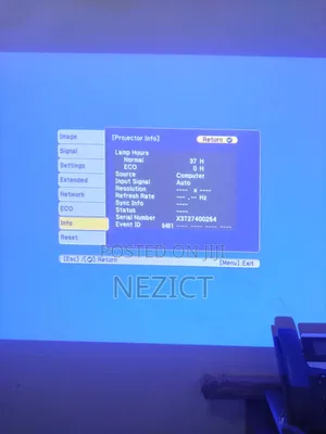 The Epson Powerlite 1780w (Model: H795a / V11h795020)