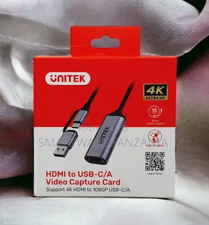 Unitek Hdmi To Usb-c/A Video Capture Card Input 1080p