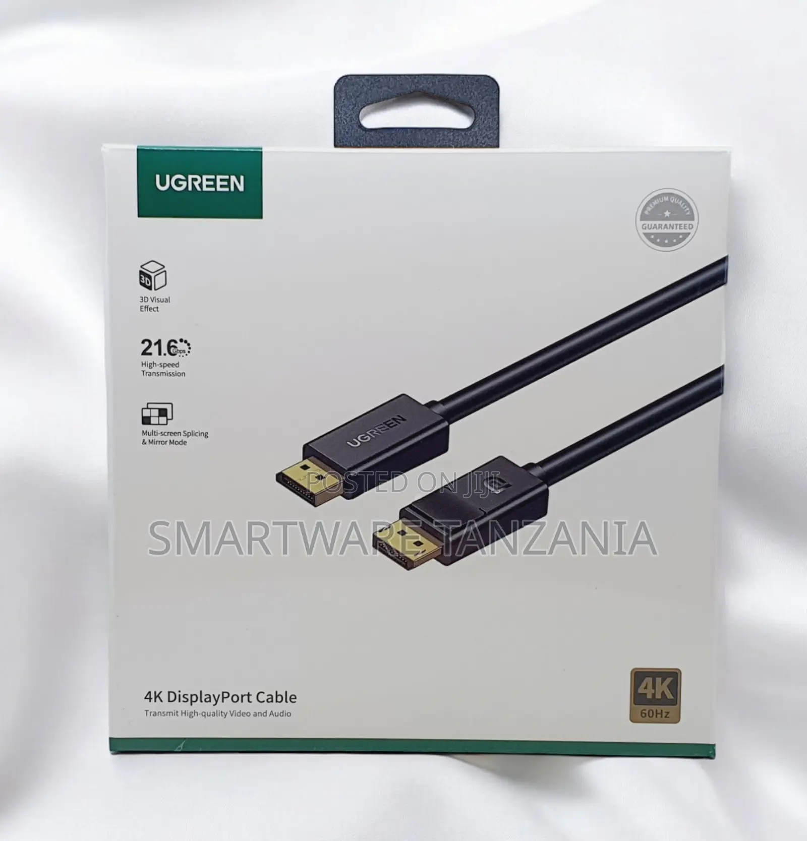 Ugreen Displayport Cable 60hz 21.6gbps 3d Multi-screen