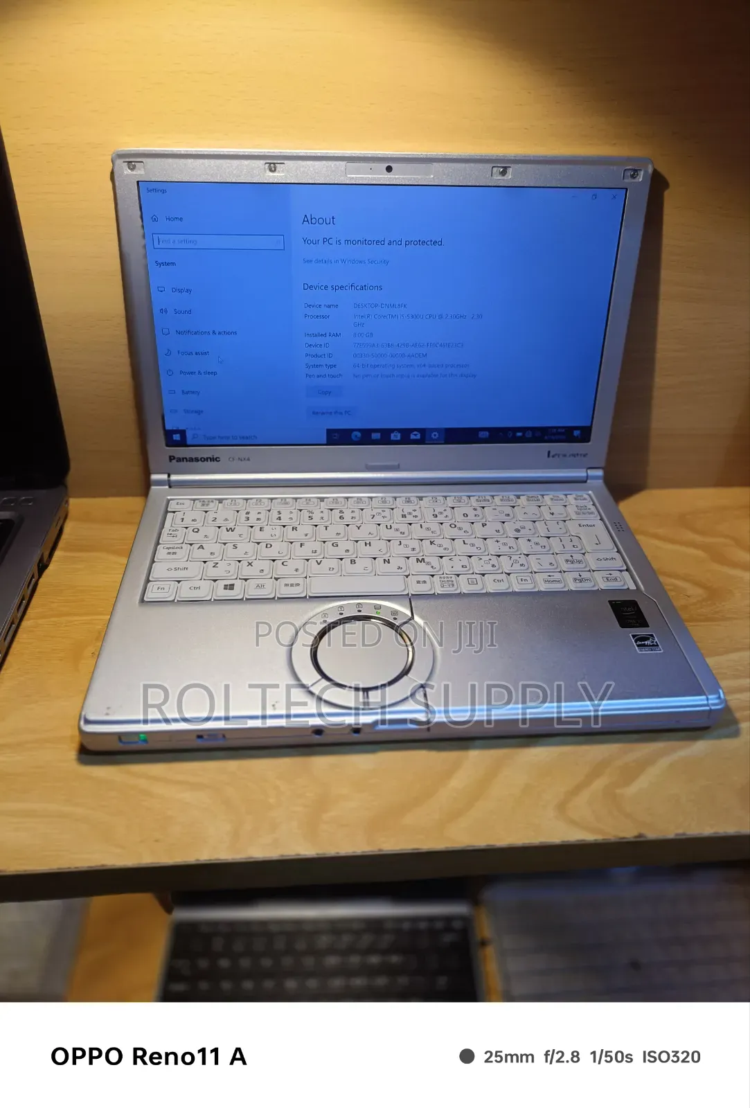 Laptop Panasonic Toughbook CF-MX4 8GB Intel Core i5 HDD+SSD 500GB