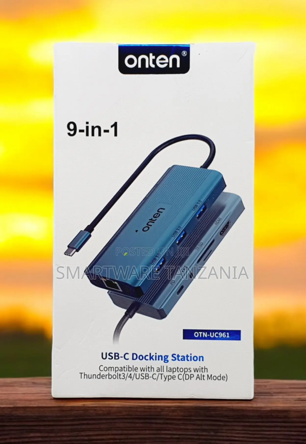 Onten 9-in-1 Usb-C Docking Station Otn-Uc961 for Laptops