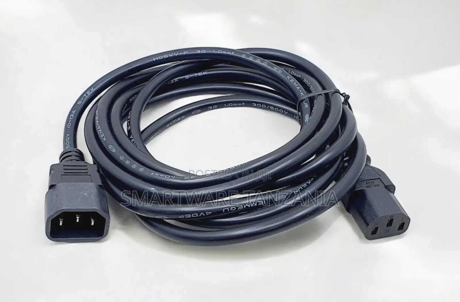 Iec C13 to C14 Power Extension Cable 3g 1.0mm Heavy Duty