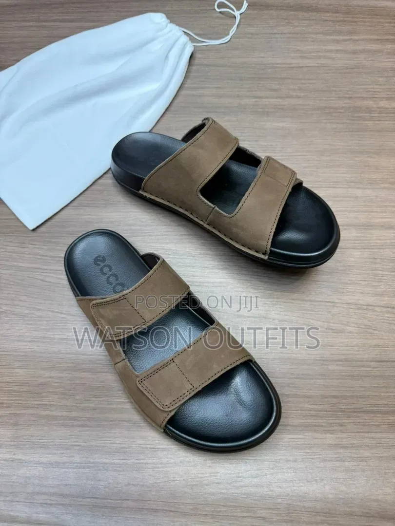 Men's Leather Sandals 2 Colours 2 Brands Ecco Clarks Branded