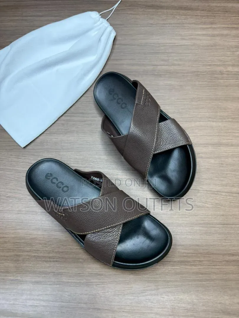 Men's Leather Sandals 2 Colours 2 Brands Ecco Clarks Branded