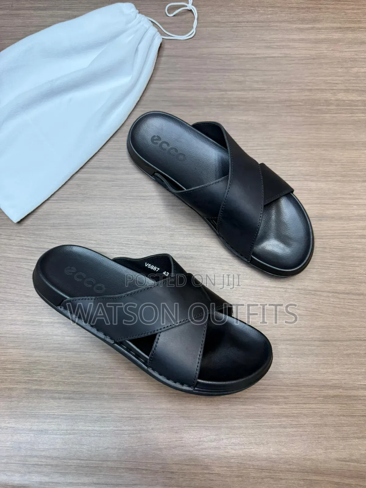 Men's Leather Sandals 2 Colours 2 Brands Ecco Clarks Branded
