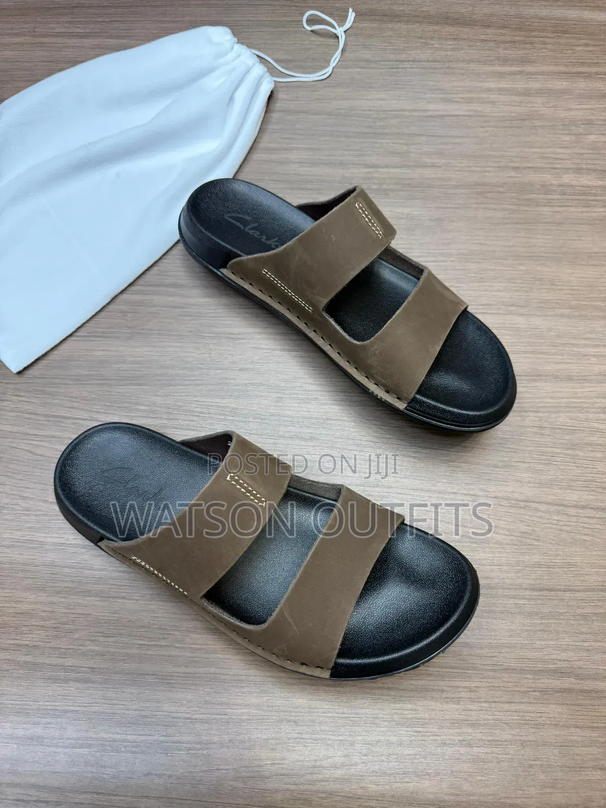 Men's Leather Sandals 2 Colours 2 Brands Ecco Clarks Branded