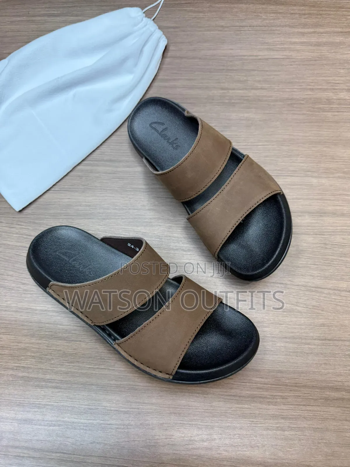 Men's Leather Sandals 2 Colours 2 Brands Ecco Clarks Branded