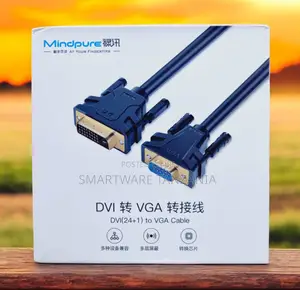 Mindpure Dvi 24+1 to Vga Cable Multi-Layer Shielded Display