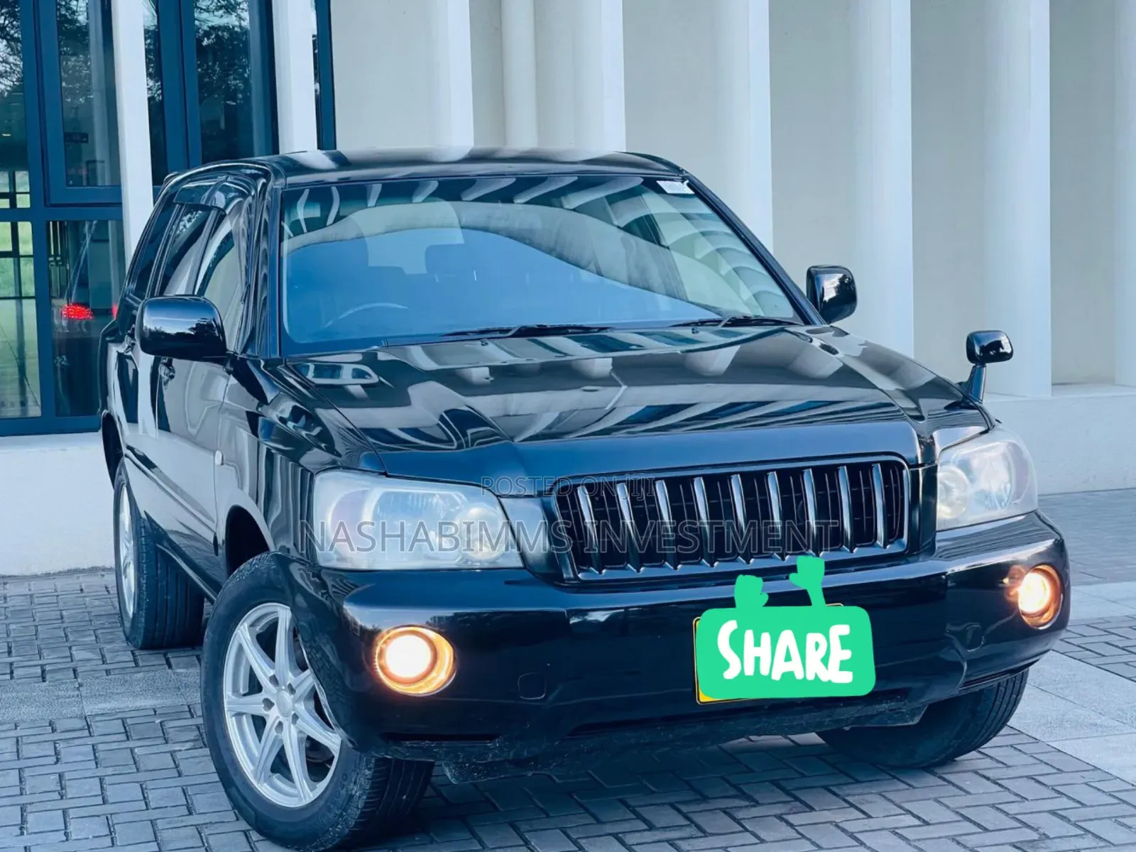 Toyota Kluger 2004 Black