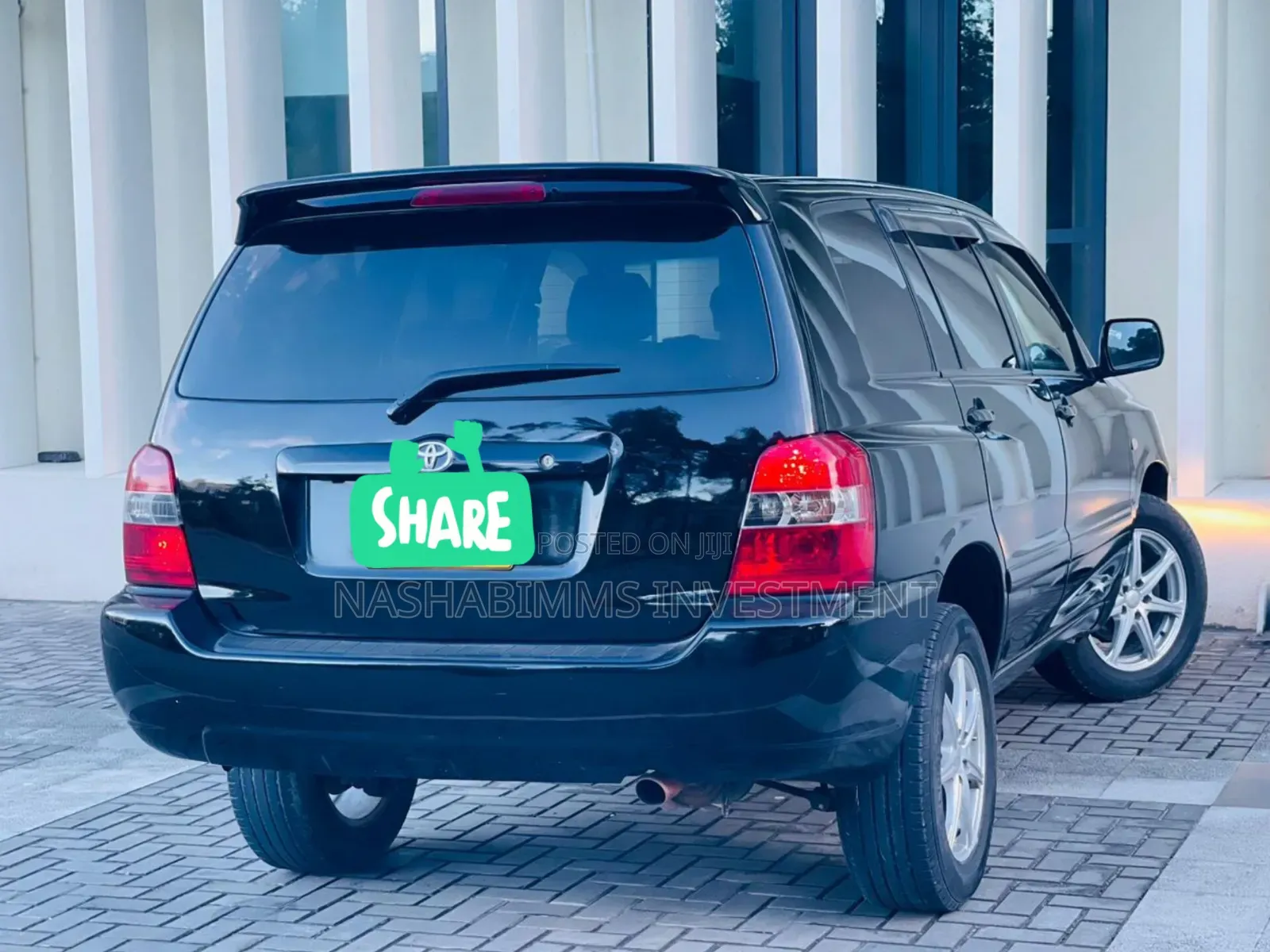 Toyota Kluger 2004 Black