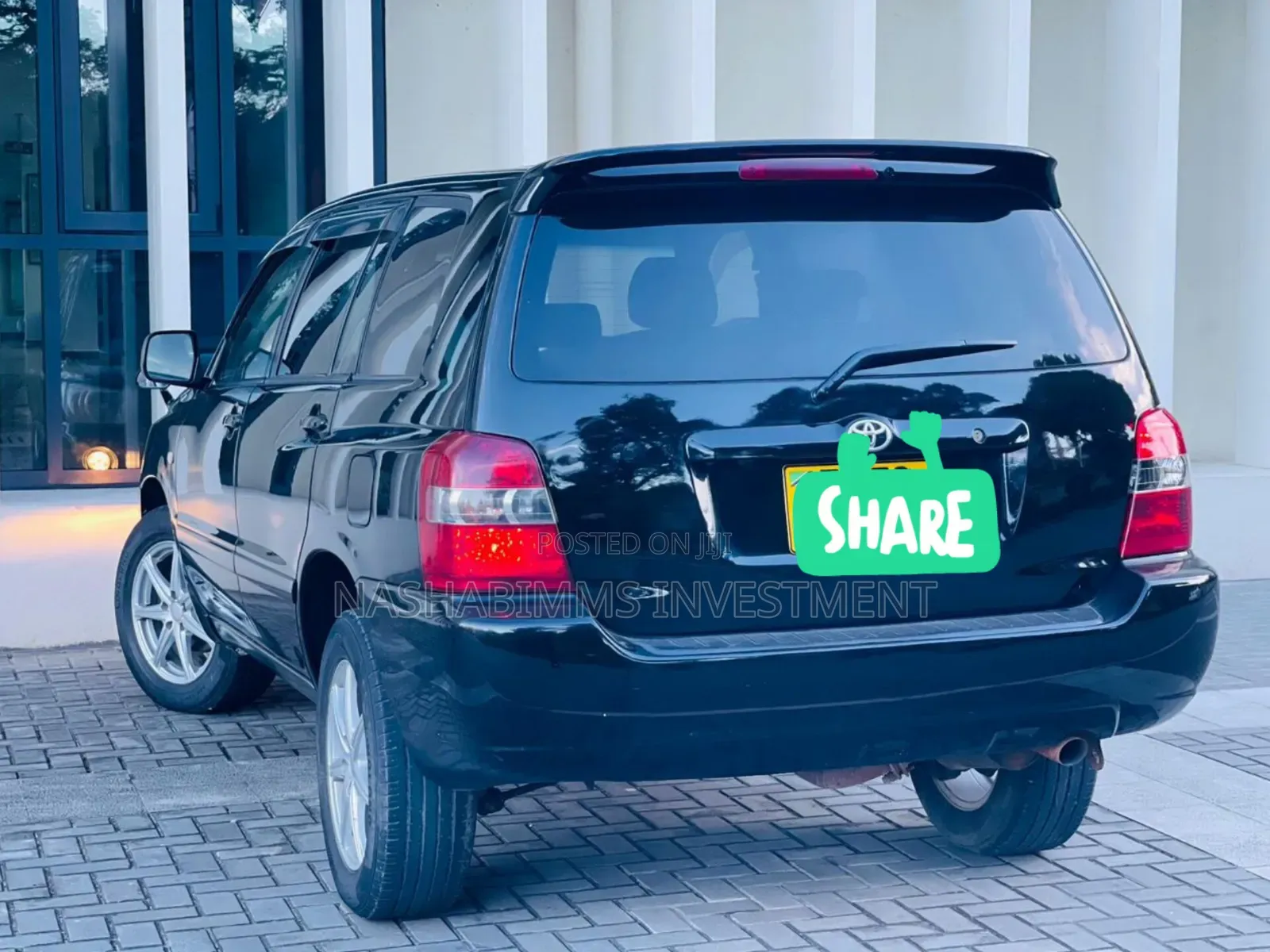 Toyota Kluger 2004 Black