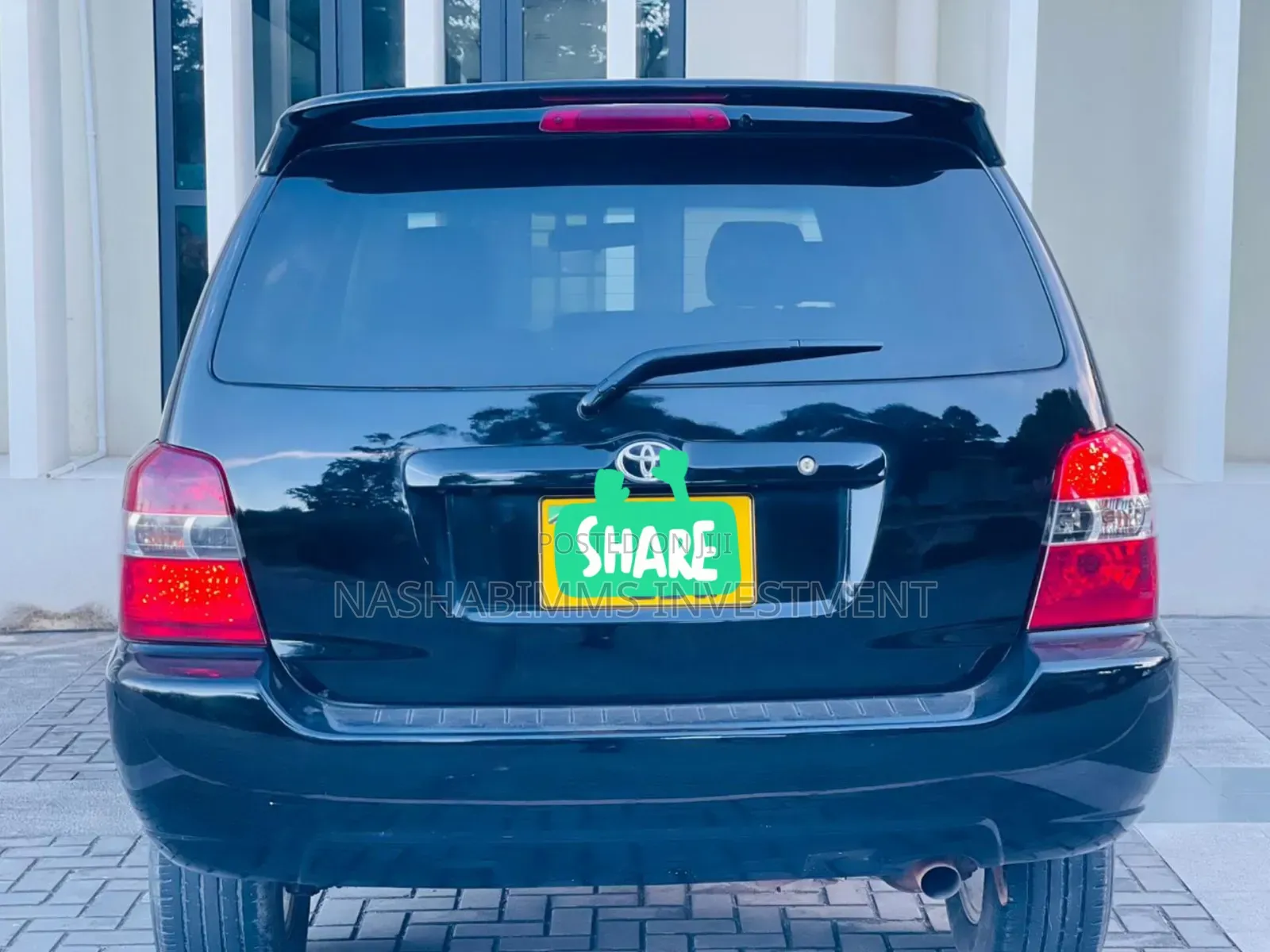Toyota Kluger 2004 Black