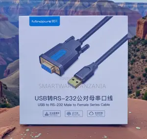 Mindpure Usb To Rs-232 Serial Cable Db9 Anti-jam High Speed
