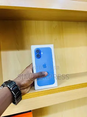 New Apple iPhone 16 256 GB Blue