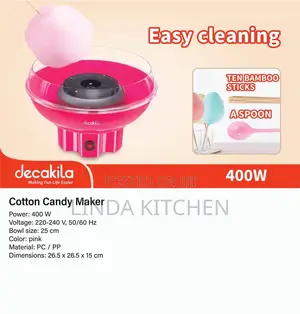Decakila Cotton Candy Maker 400w