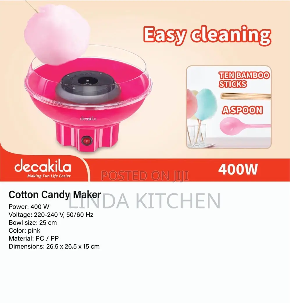 Decakila Cotton Candy Maker 400w
