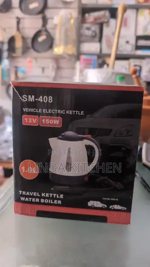 Car Electric Kettle 1lt, 150w