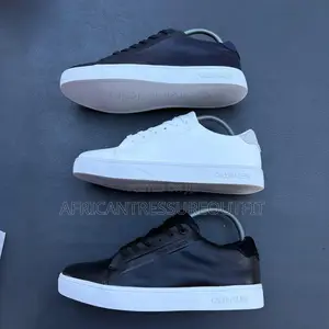 Calvin Klein Leather Sneakers Available