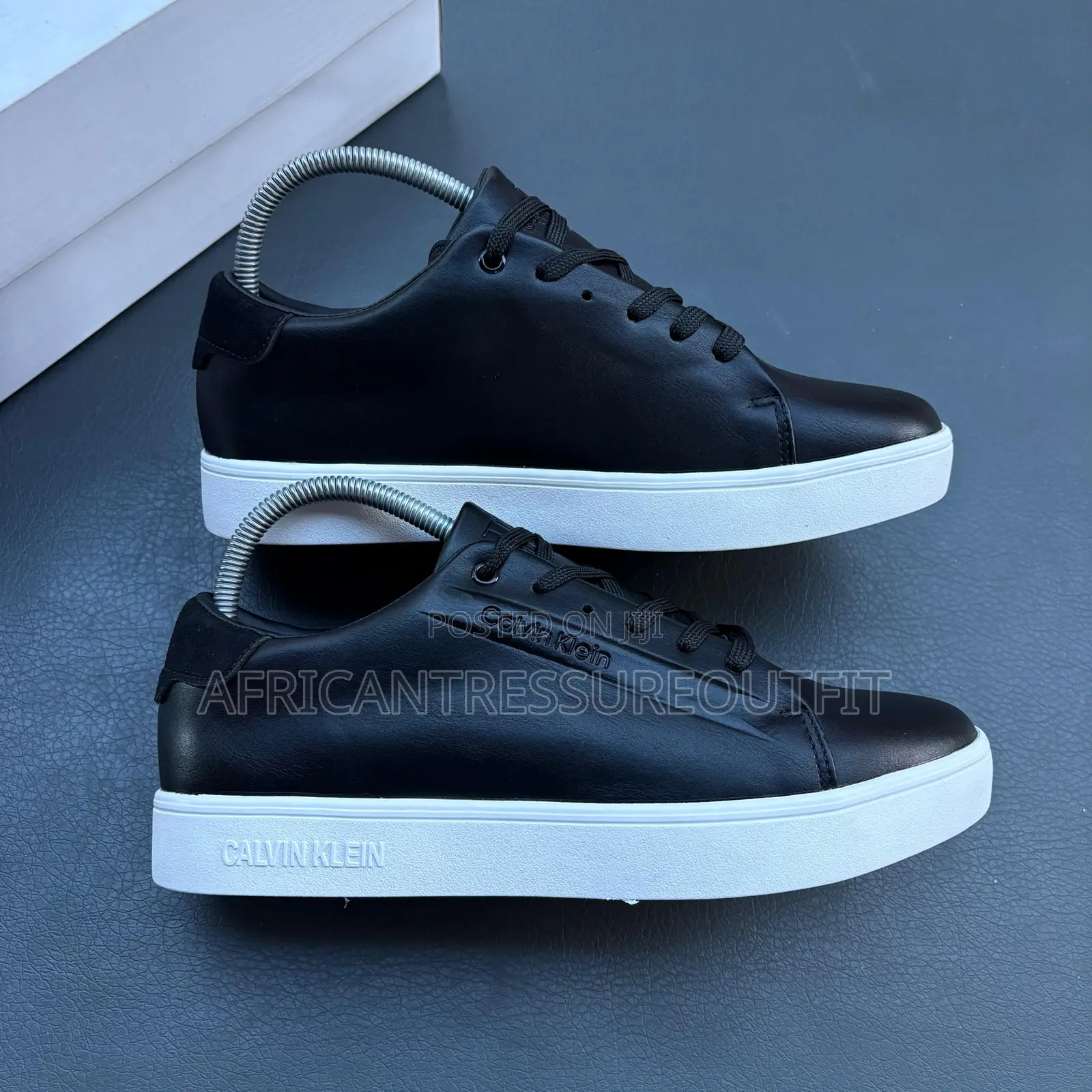 Calvin Klein Leather Sneakers Available