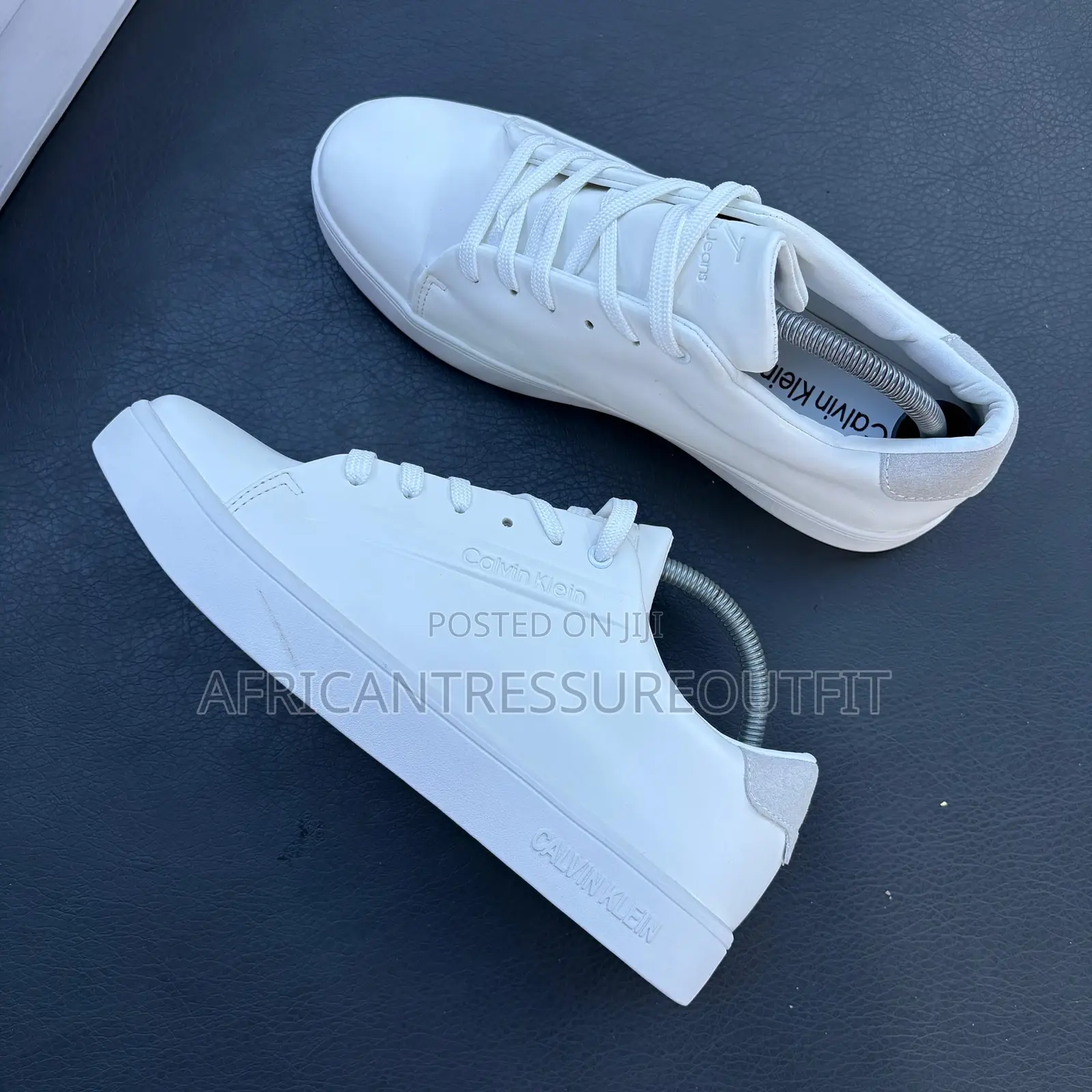 Calvin Klein Leather Sneakers Available