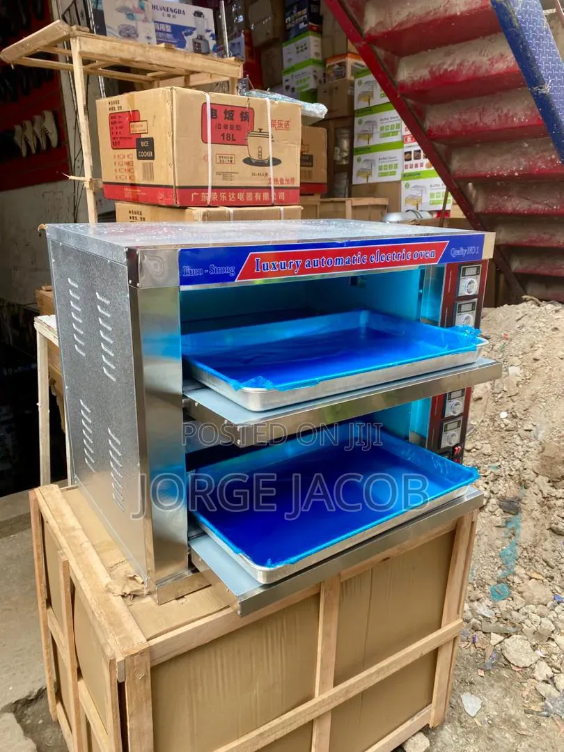 Industrial Electric Deck Oven for Commercial Baking.
