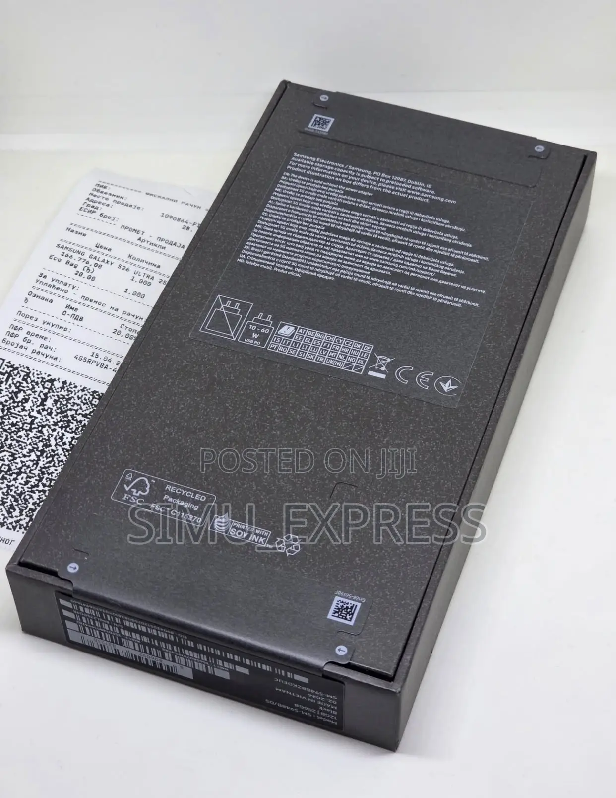 New Samsung Galaxy S26 Ultra 5G 512 GB Black