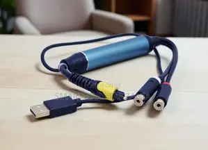 Usb to Optical Toslink Rca Audio Converter Dac Blue Alloy