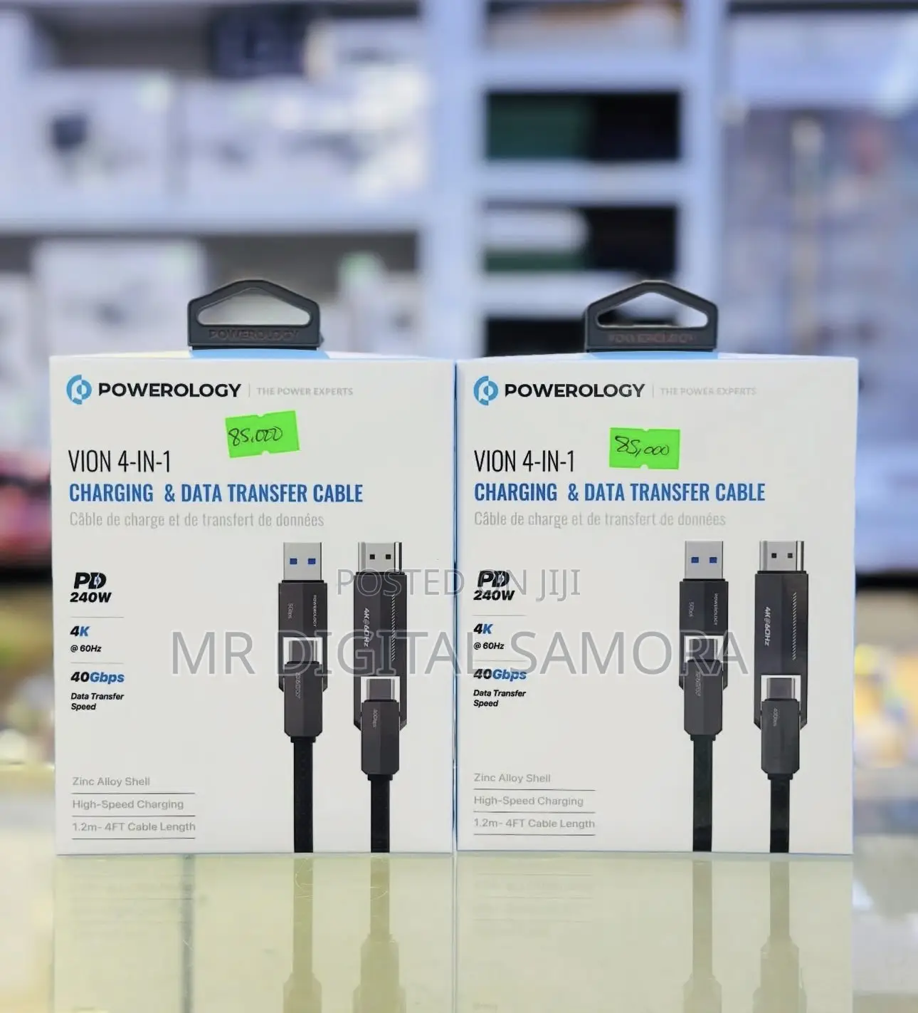 4 in 1 Charging Data Transfer Cable