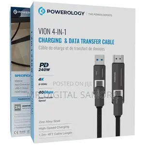 4 in 1 Charging Data Transfer Cable
