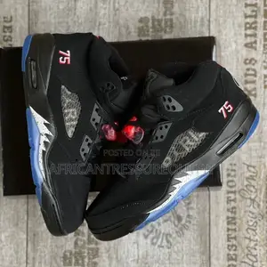 Nike Air Jordan 5 Retro Og Black Metallic Reimagined Collection