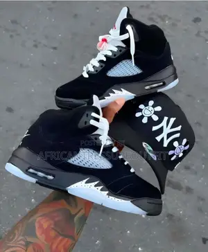 Nike Air Jordan 5 Retro Og Black Metallic Reimagined Collection