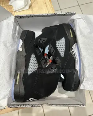 Nike Air Jordan 5 Retro Og Black Metallic Reimagined Collection