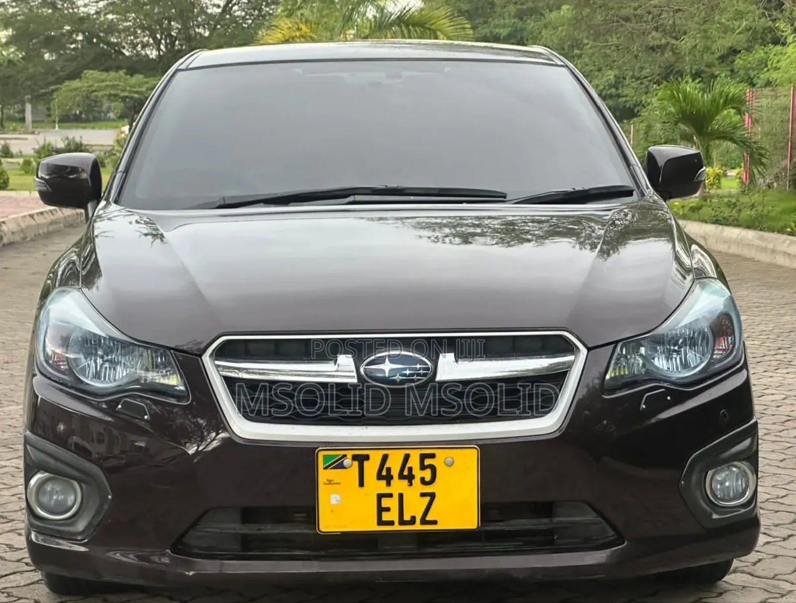 Subaru Impreza 2013 Burgundy