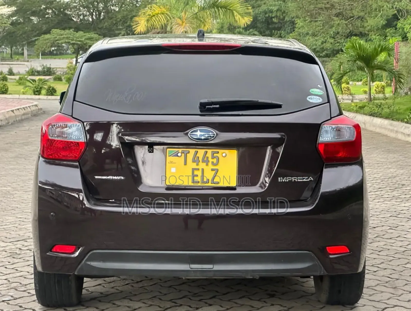 Subaru Impreza 2013 Burgundy