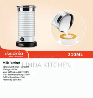 Decakila Milk Frother 210ml, 400w