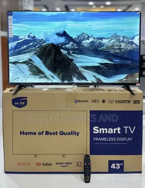 Mr Uk Inch 43 Smart Tv Full Hd Quality Warranty One Year Free Braketi