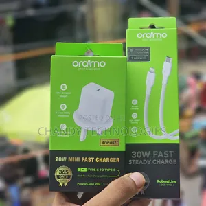 Oraimo Powercube 202 Fast Charger Kit.