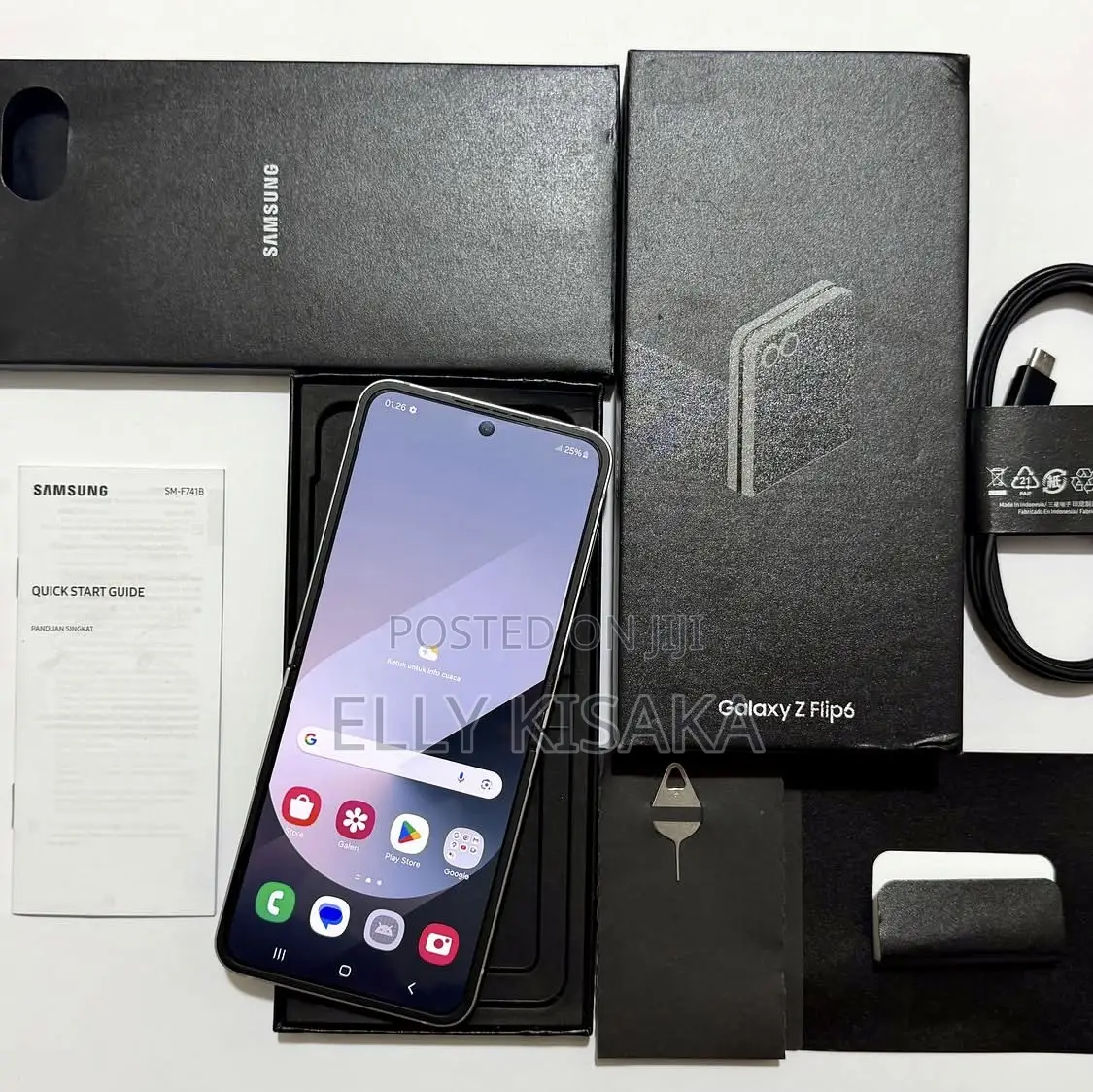 New Samsung Galaxy Z Flip6 256 GB Silver